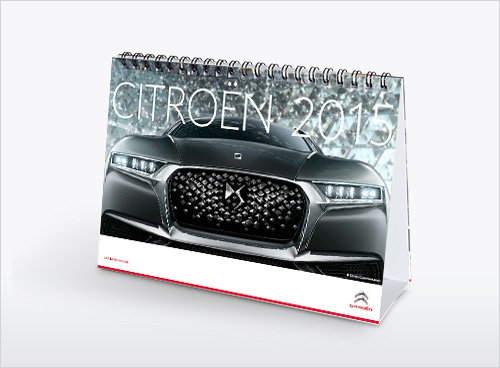 シトロエンオリジナル 卓上カレンダー