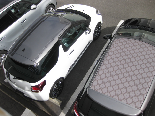 ルーフも色々のDS3