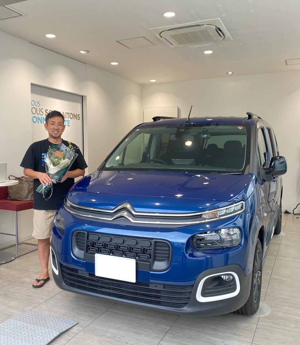 【BERLINGO LONG Shine BlueHDi】ご納車御礼☆