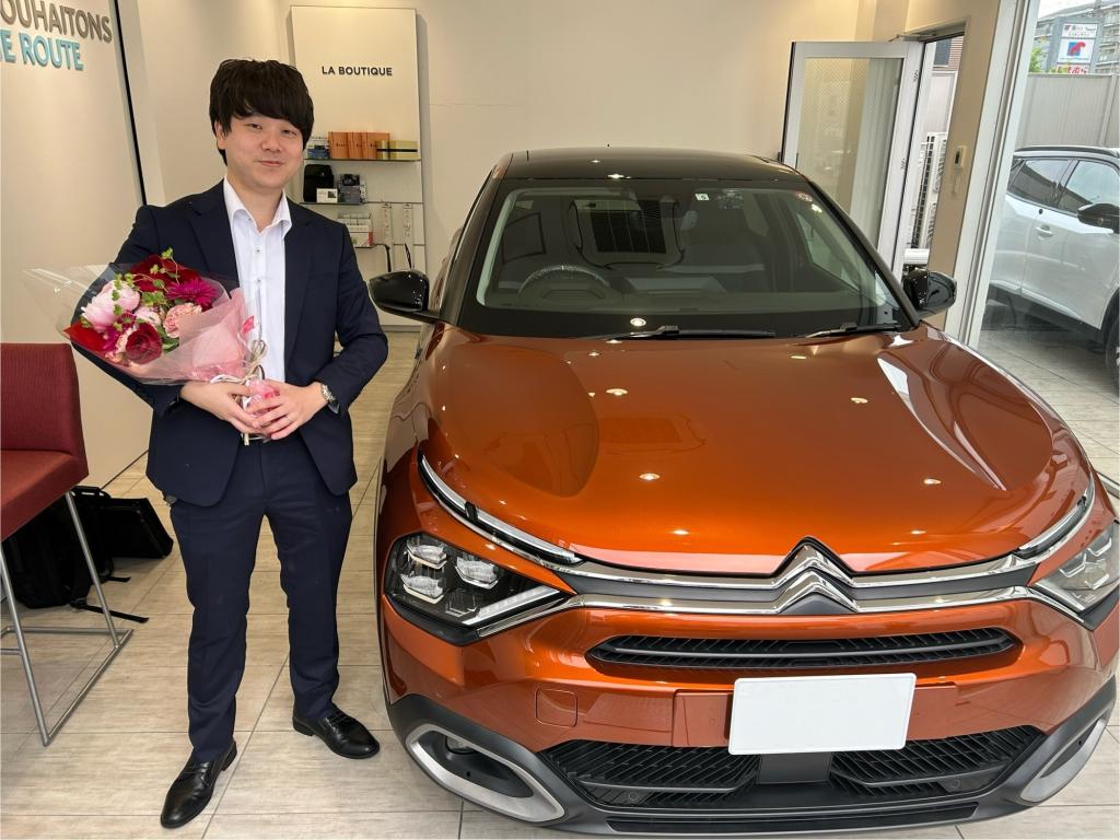 メルスィ～小林　E-C4　ご納車