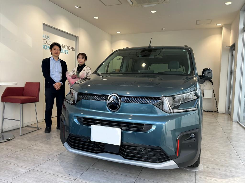 メルシィ～小林　New　BERLINGO　XTR　ご納車