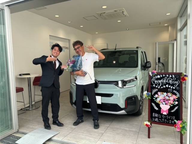 アクアグリーンご納車です💐