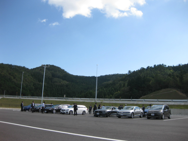 自販連京都府支部　第16回輸入車部会　合同試走会