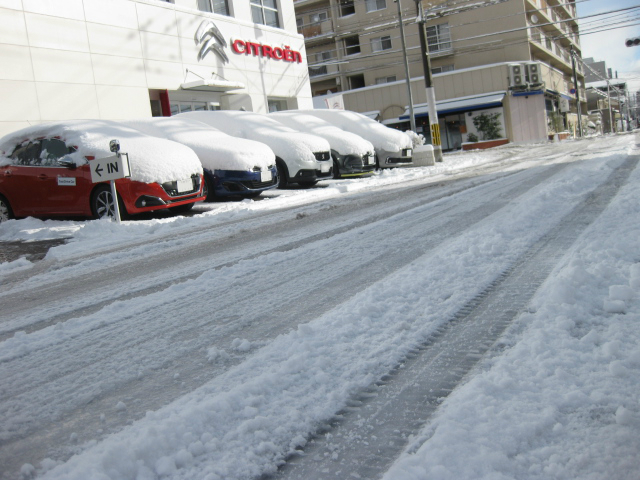 雪の様子とFacebookページに関するお知らせ