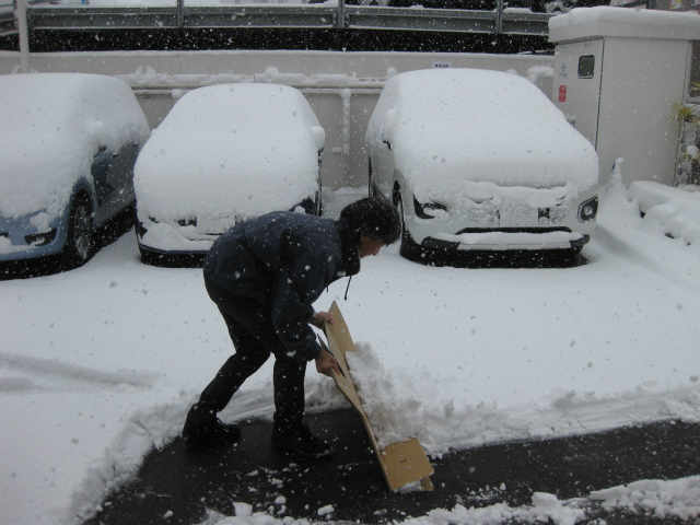 雪の様子とFacebookページに関するお知らせ