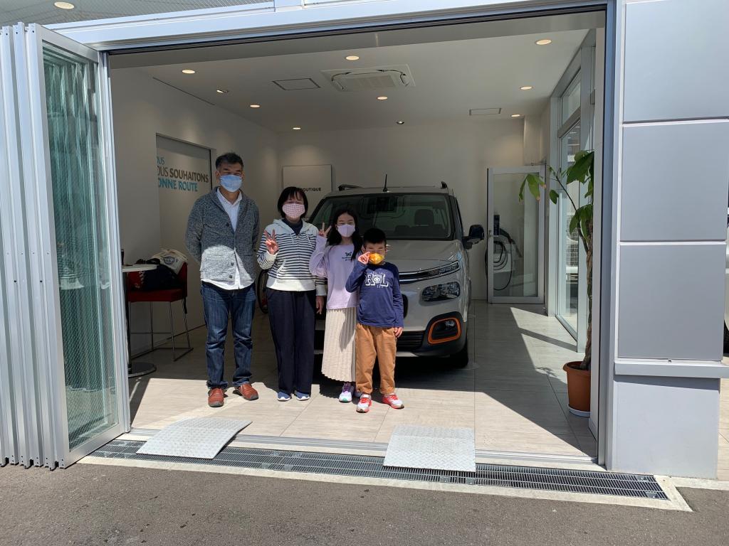 お納車ありがとうございました。