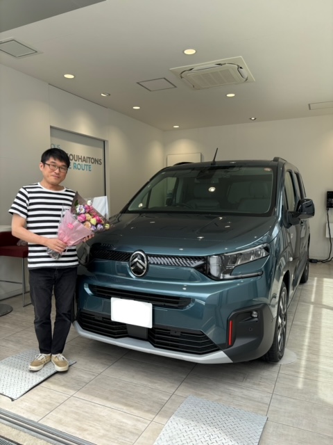 納車日和！NEW BERLINGO