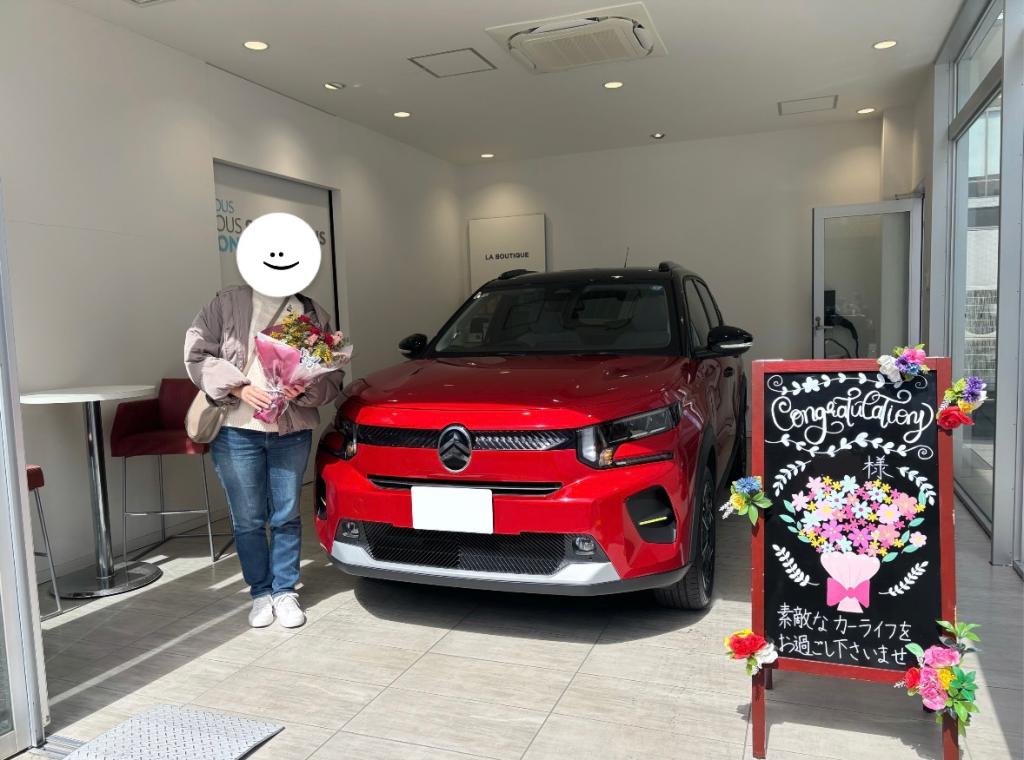 NEW C3ご納車です☀